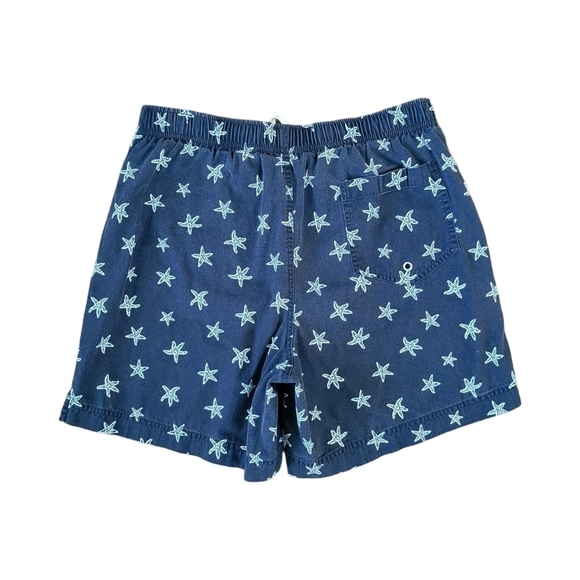 Ralph Lauren Polo Sport Men's Swim Shorts w/ Built-In Brief Size S Blue Starfish - Picture 2 of 10